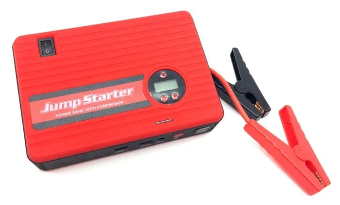l # 18000mAh 3 1 jump starter compressore udara batteria power bank portatile con gonfiatore d'aria