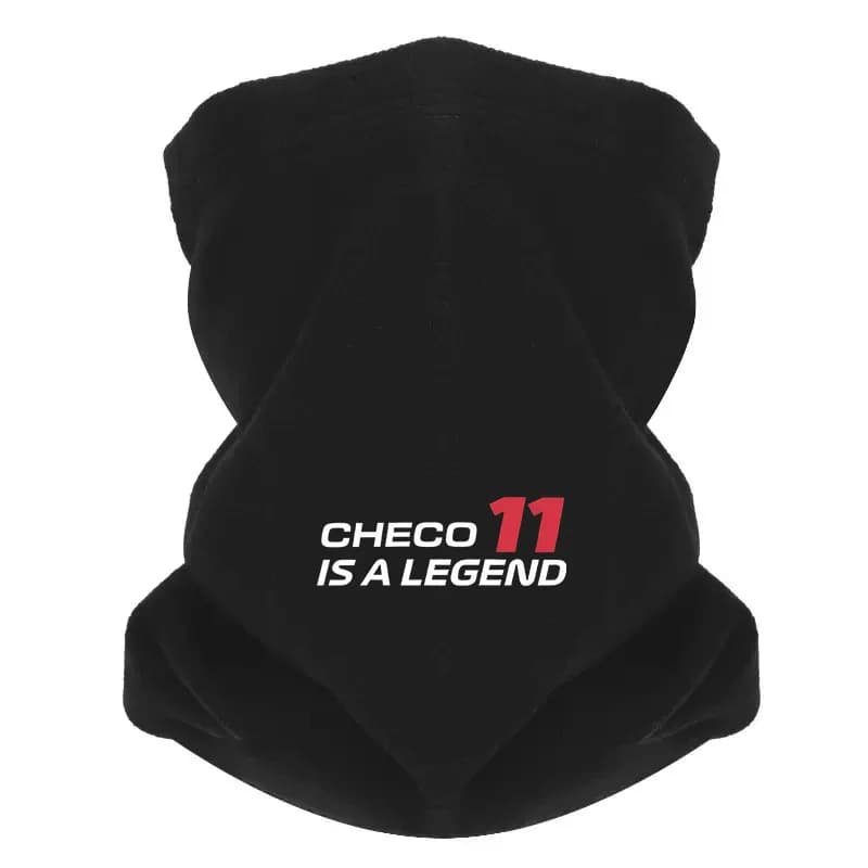 Checo Eleven Legend Is A Great Men Sciarpa da esterno Maschera Ghetta per il collo Cappello Berretto da donna Copricapo Antivento Mantieni caldo l'inverno Multifunzione