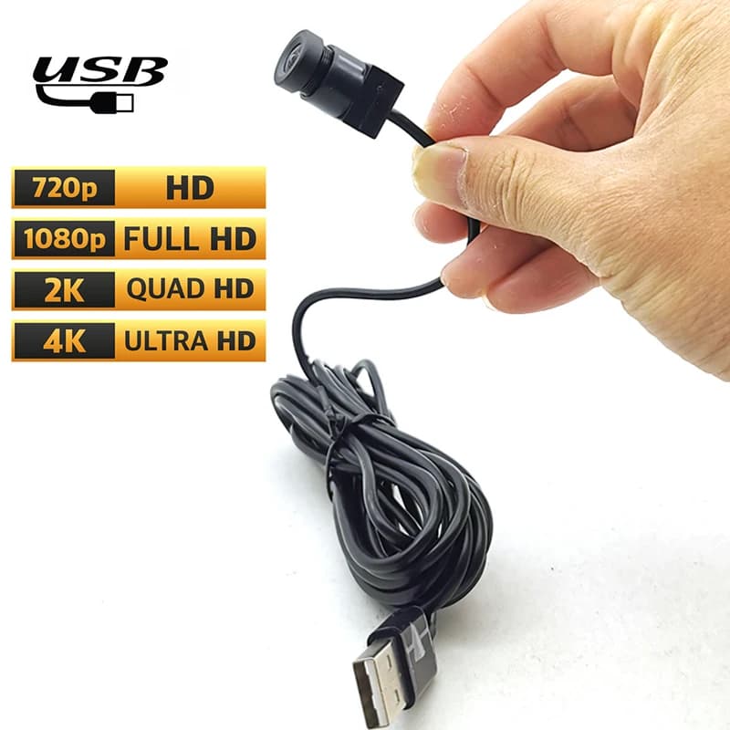 4K 8MP IMX179 5MP 1080P 4MP WDR Modulo telecamera USB MJPEG 30fps Mini CCTV Linux UVC Android Webcam Sorveglianza Visione artificiale