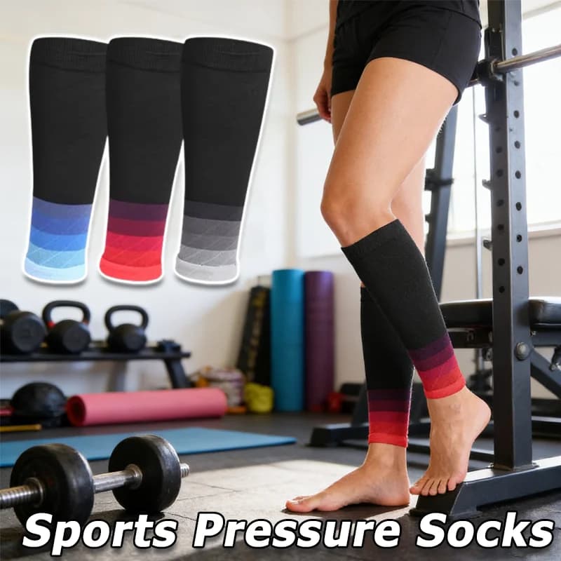 Calze a Compressione Sportive per Escursionismo, Corsa, Calcio e Ciclismo, Traspiranti, per Uomo e Donna