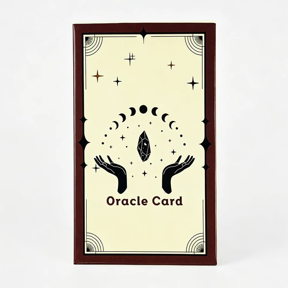 Oracle Card A 33 Cards Of Manifest Your Dreams, Find Your Purpose，Mysterious Predictive Divination Deck Board Game Cards
