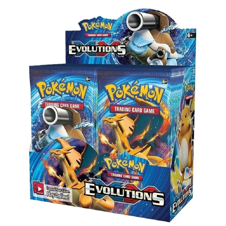 I più nuovi 324 pezzi di carte Pokemon Sun & Moon XY Evolutions Pokemon Booster Box da collezione Tradiner gioco di carte giocattolo per bambini