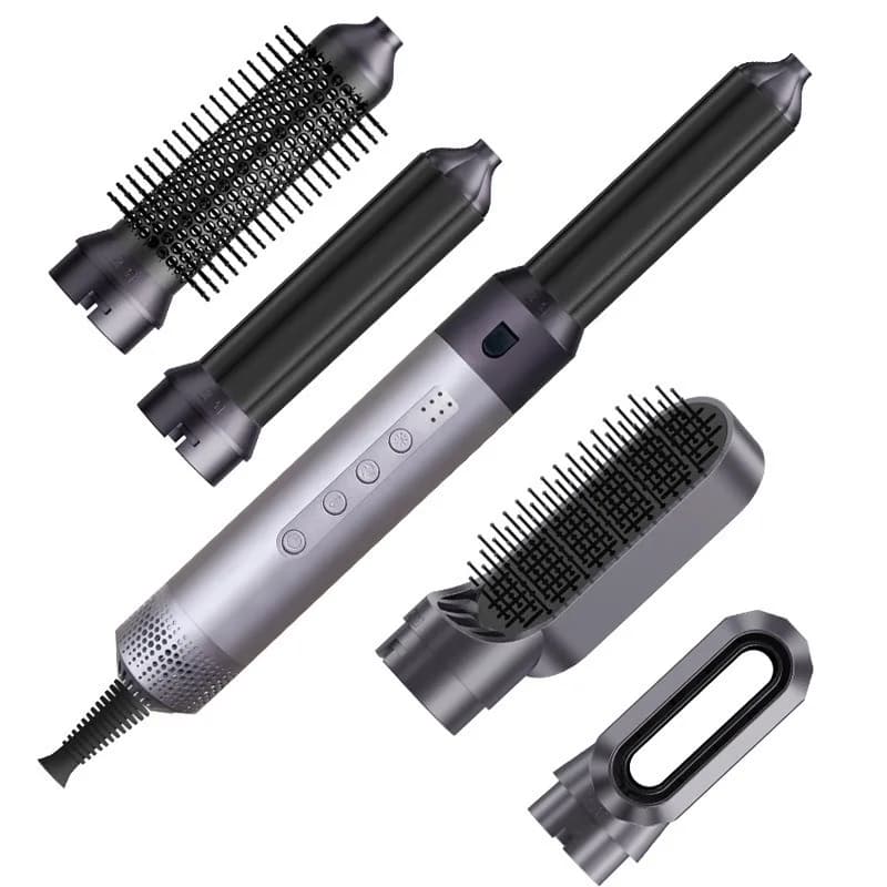 Bestseller Set Multifunction Five-in-One: Hot Air Brush, Iron Hairpins, Hair Plate, Hair Dryer