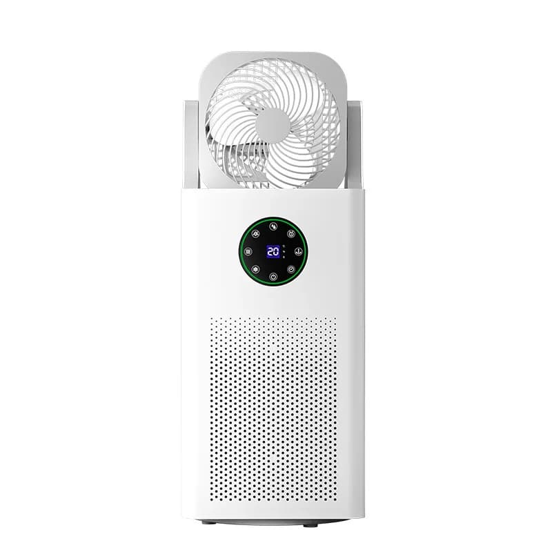 Purificatore d'aria 4-in-1, umidificatore a ioni negativi, purificatore d'aria verticale