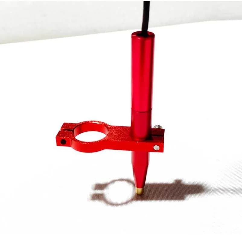 Red‑dot Auto‑Focus Sensor Module, Precise Auto‑Focus for Laser Cutter Engraver Marking Machine, Fits 24mm & 25mm Lens Barrels