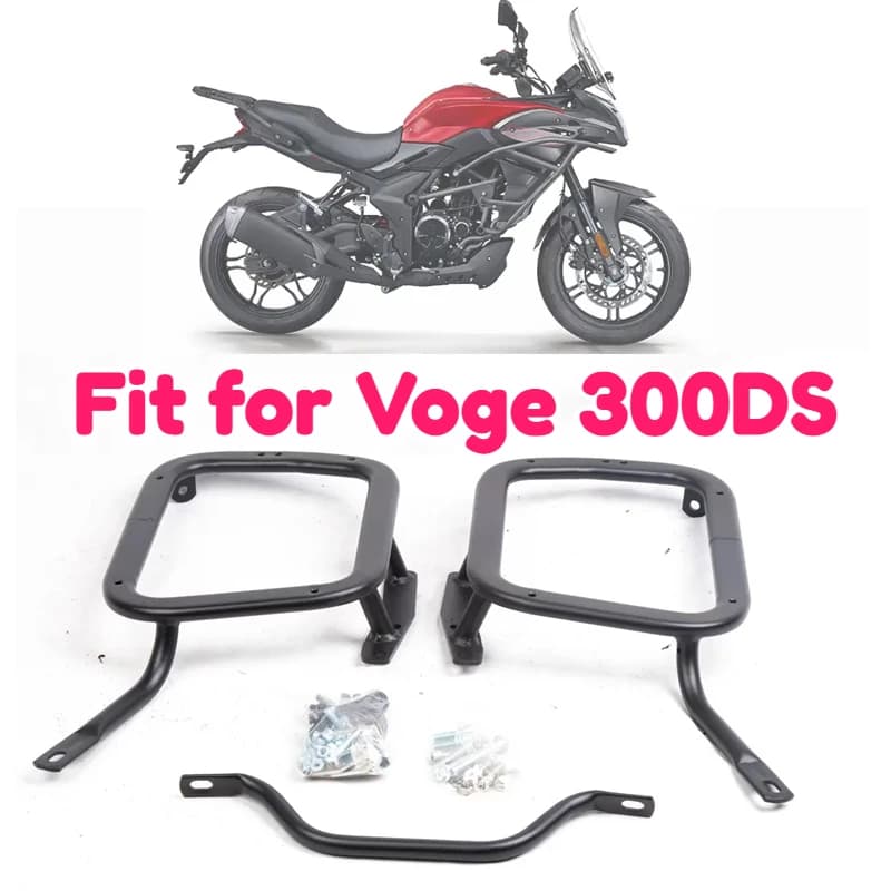 Staffa per scatola laterale per moto Portapacchi per VOGE 300DS Supporto per borsa da sella Borsa da sella Portapacchi Telaio fisso per Voge 300ds