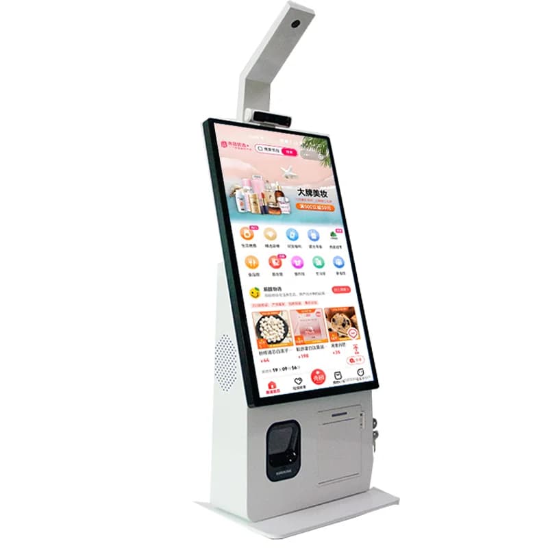 Chioschi POS Self-Service 2026 con Windows/Android, Analisi basata su IA, Lettore NFC, Stampante Termica da 80mm, Schermo Touch Capacitivo