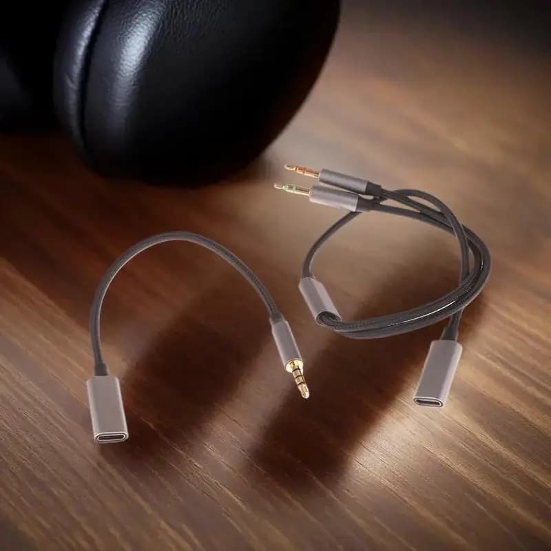 Accessori per Telefoni e Tablet PC con Cavo di Conversione USB-C, Adattatore Audio Analogico da 3,5mm a Type-C per Auricolari e Microfono