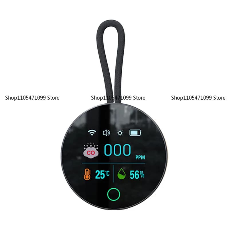 Carbon Monoxide Detector RV Camping Vehicle CO Detector Home Travel Air Quality Detector
