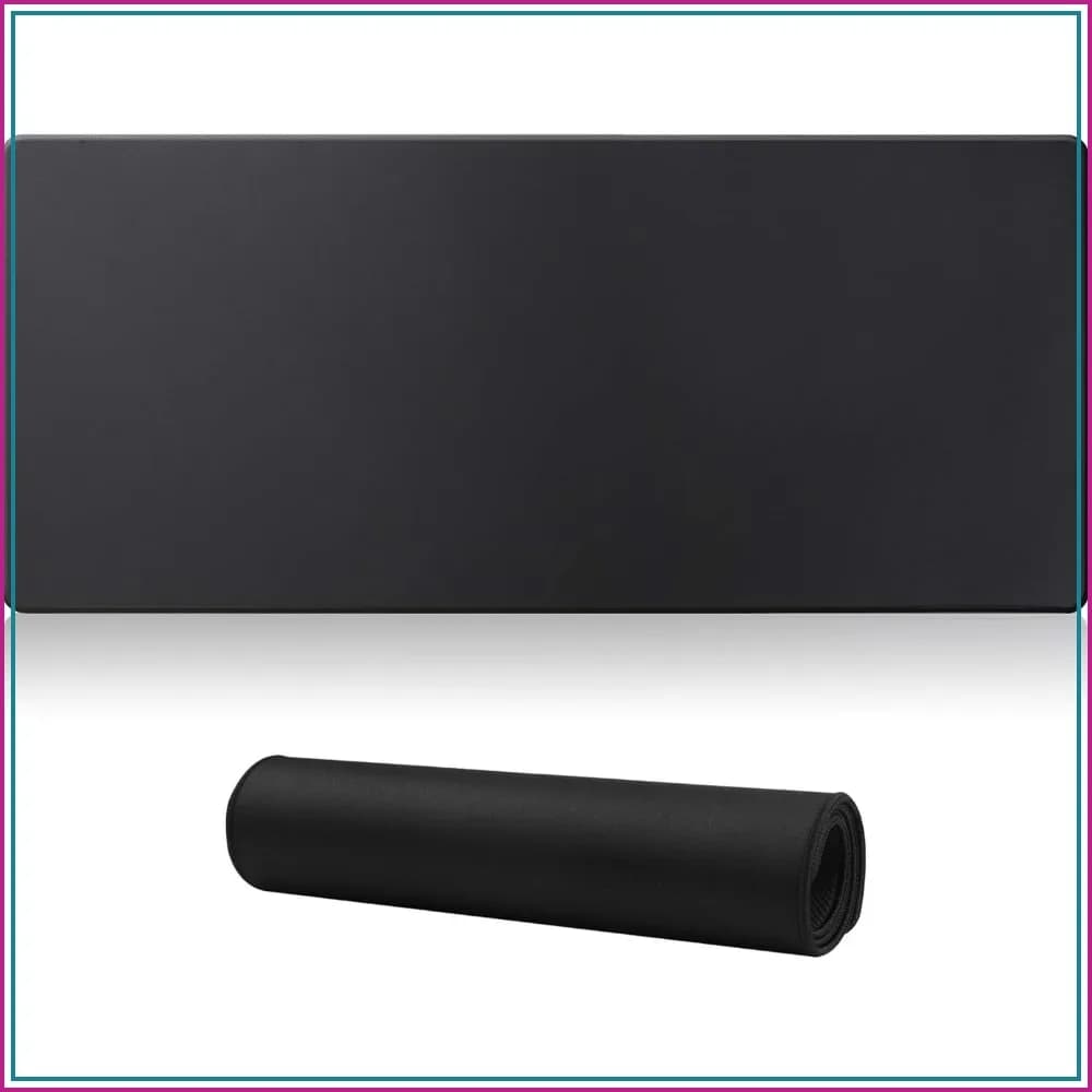 Large Gaming Mouse Pad with Stitched Edges, Extended 27.5x11.8 Inch Non-Slip Desk Pad for Gamer/Office/Home