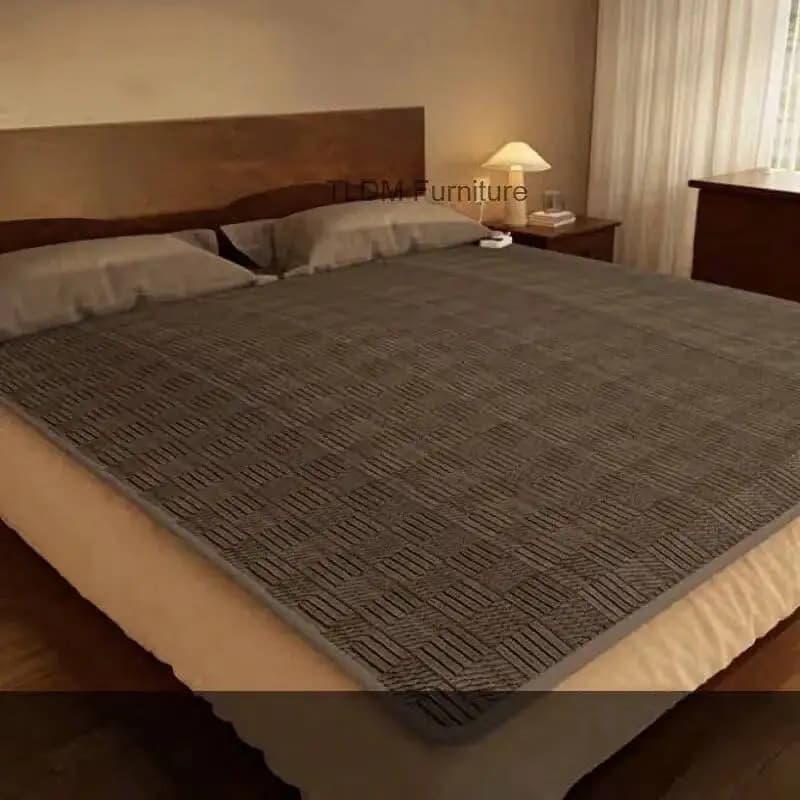 Double-zoned Electric Cover for Home, Larga 150cm/180cm/200cm, Cover/Copriletto Maglia, Sottile Cover for Hotel