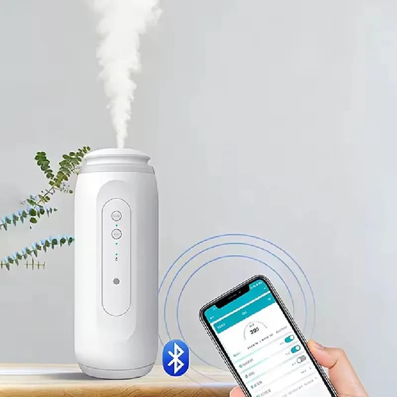 Diffusore di Aromi da Parete, Diffusore Intelligente di Fragranze per Casa, Distributore di Profumo, Deodorante per Ambienti con Controllo App, Diffusore Automatico a Spruzzo