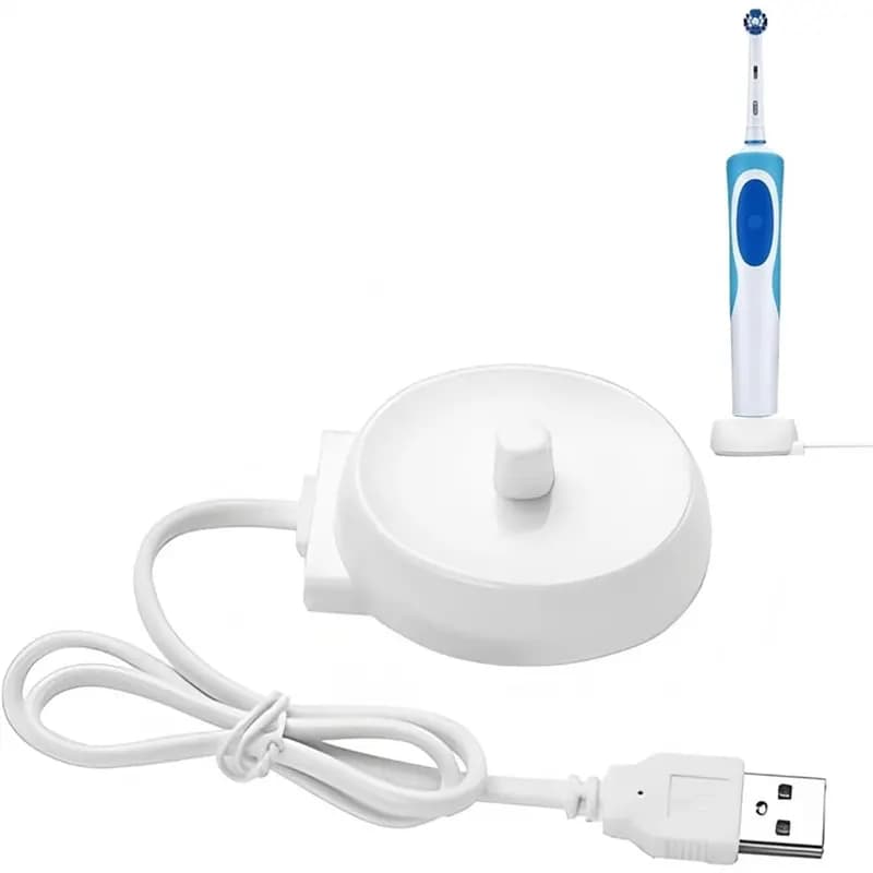 Spazzolino elettrico USB A008 per 3757 D12 D20 PRO600 3757 Base di ricarica induttiva di ricambio Design impermeabile