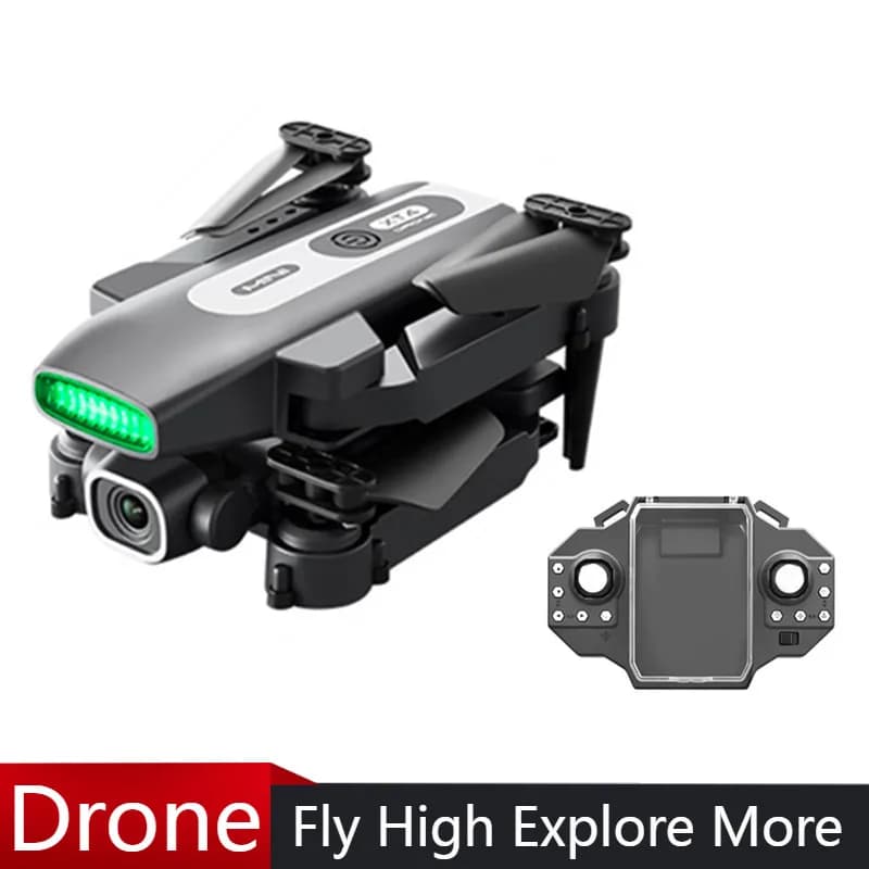 XT4 Rc Drone professionale Doppia telecamera 4K Telecamera HD grandangolare 4K Pieghevole Quadrotor Elicottero Altezza fissa Giocattolo di controllo remoto