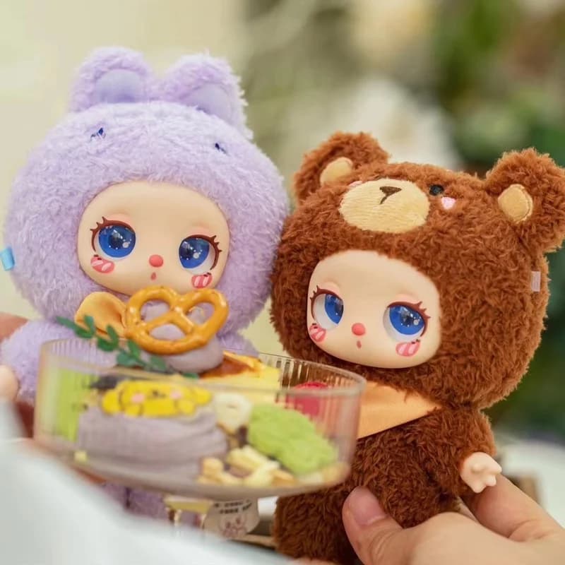 Genuino Liila Lucky Cat 2a generazione Liila Zoo peluche ornamento alla moda carino action figure ciondolo borsa regalo di compleanno a sorpresa