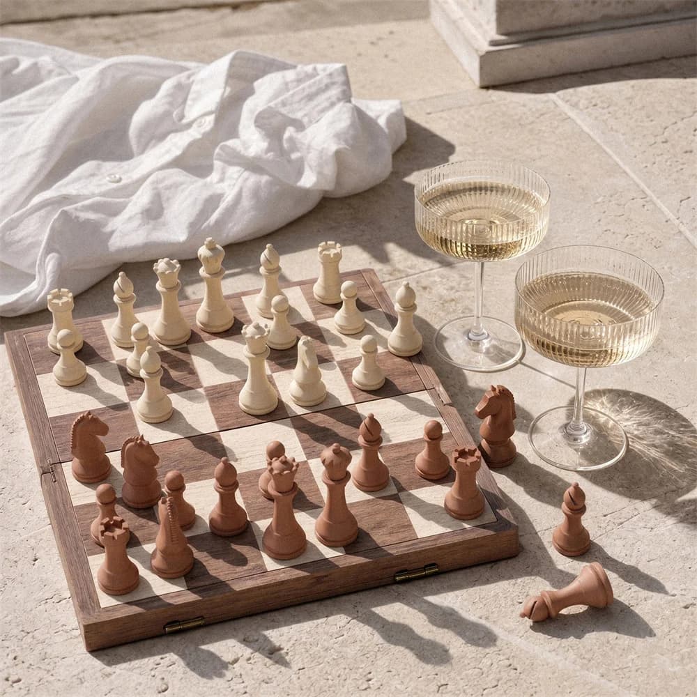 Classic Chess Piece Silicone Molds Handmade Queen King Concrete Gypsum Jesmonite Mould DIY Craft Tools