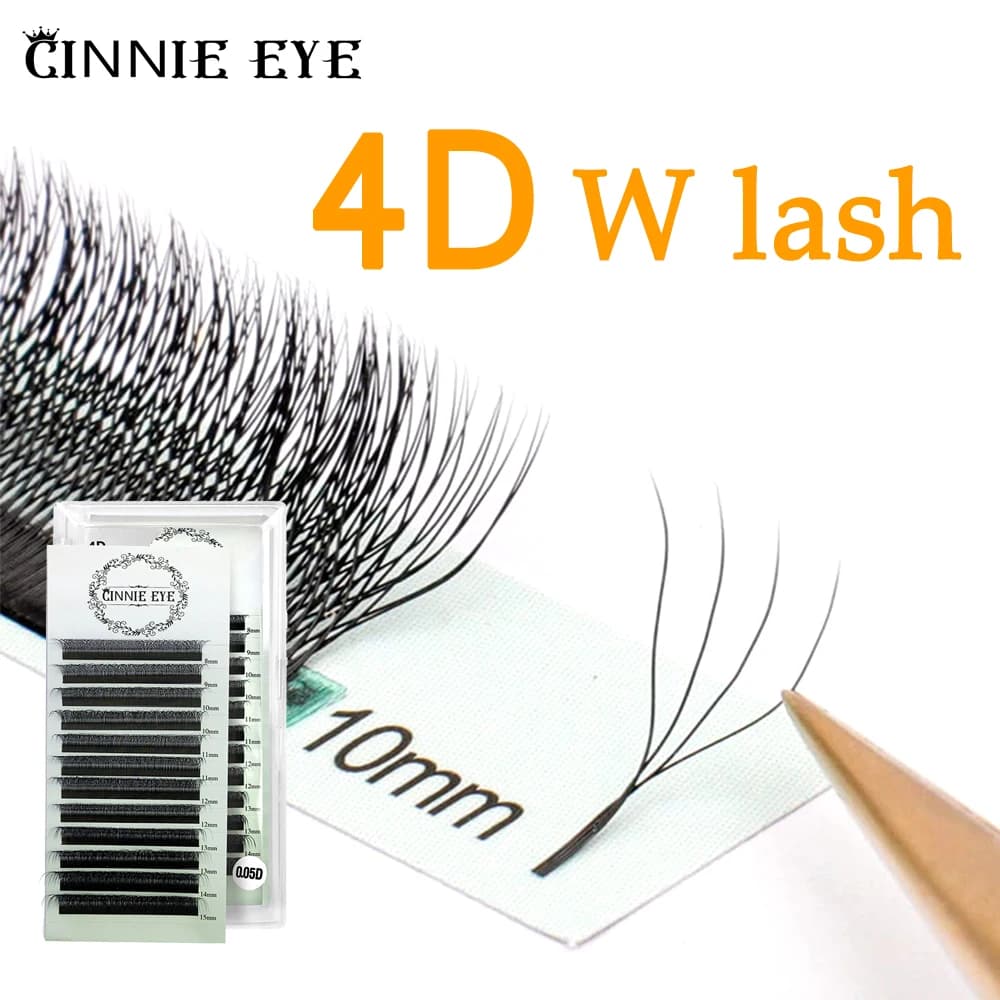 Cilios W 4D 5D Extension W-shaped eyelashes Russia Volume 4D W YY Eyelash Kit Individual fake Eyelashes Fined Cil Natural