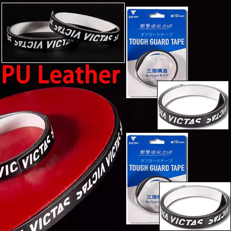 PU VICTAS leather ping pong edge protection Anti-shocket tape for ping pong rack