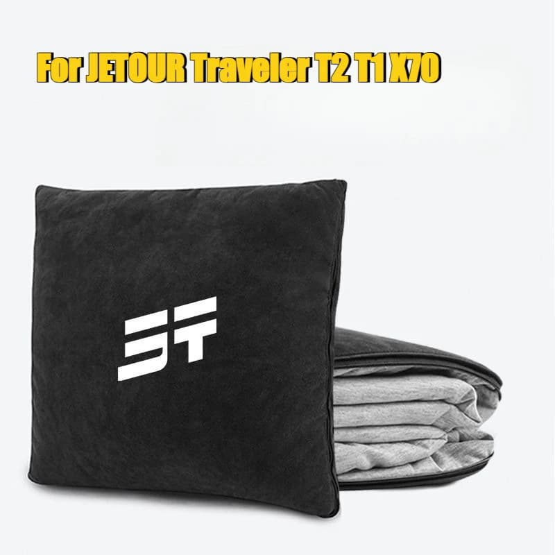 Per JETOUR Traveller T2 T1 X70 Auto Cuscino Coperta Auto 2-in-1 Cuscino Coperta Pieghevole Multifunzionale Sedile Cuscino Lombare Supporto