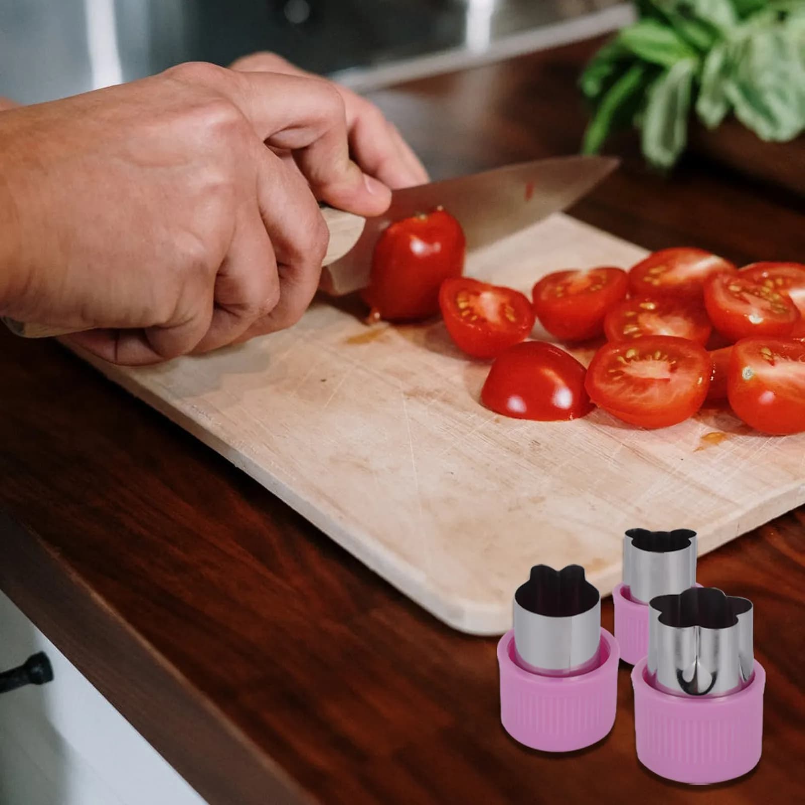 Set di 9 Stampi a Forma di Farfalla, Utensile da Cucina Pratico e Durevole per Torte, Biscotti, Frutta, Verdura, Noodle e Alimenti Fai-da-Te