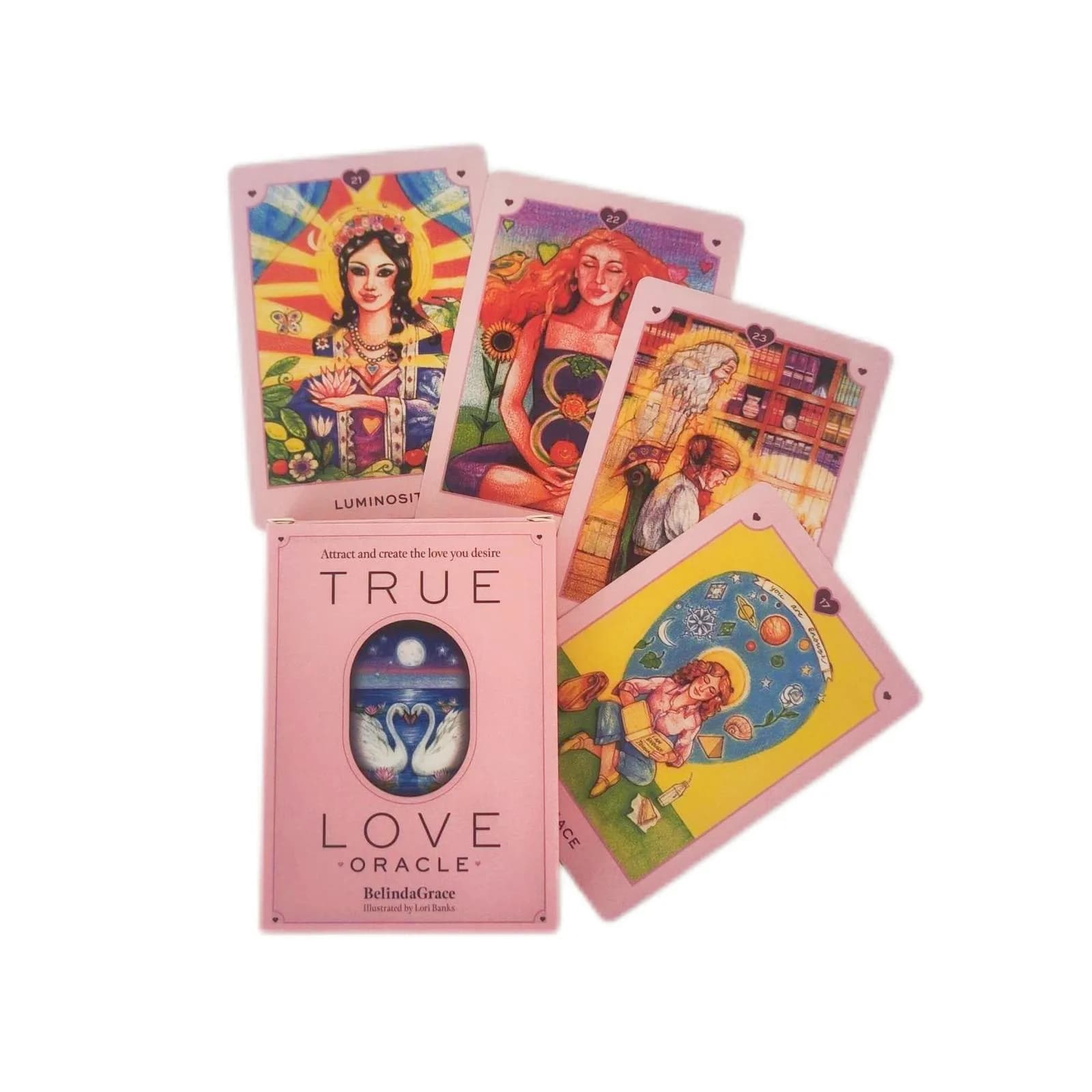 True Love Oracle Card 36 pezzi Tarocchi Festa in famiglia Profezia Divinazione Gioco da tavolo Carta psichica Gioco da tavolo per feste Carta da poker