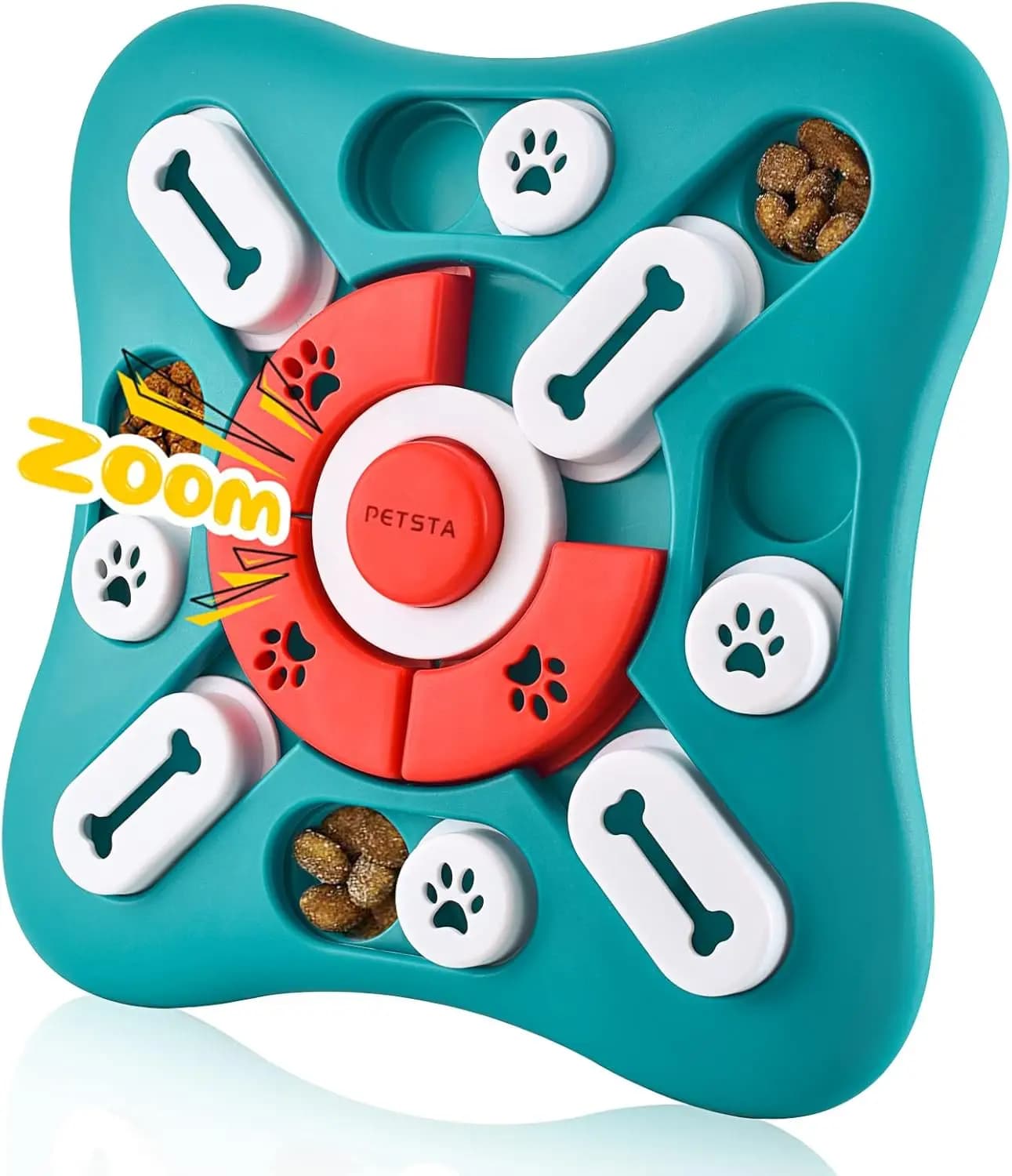 Giocattoli Interattivi per Cani per l'Allenamento del QI e la Stimolazione Cerebrale, Dispenser di Premi per l'Arricchimento Mentale
