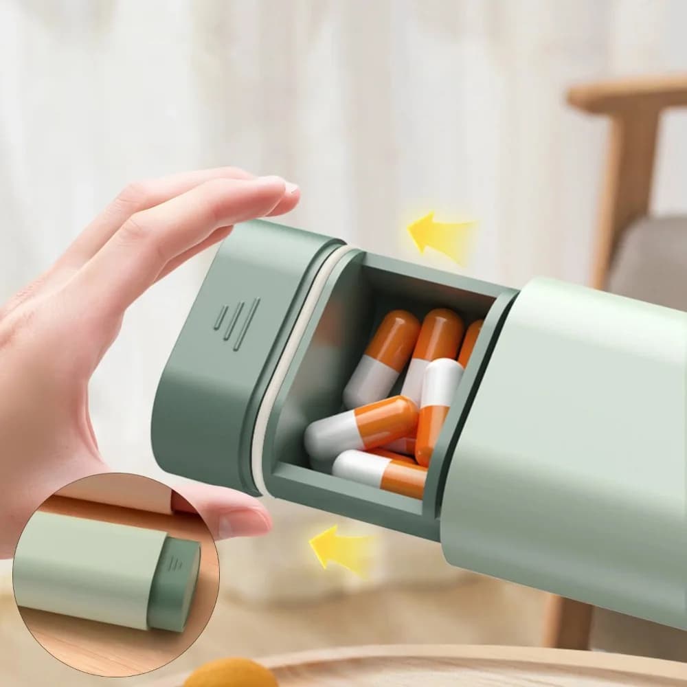 New Laptop Premuim Weekly 7 Days Folder Organizer Daily Bottle Holder for Medicines Vitamins Fish Oils or Supplements