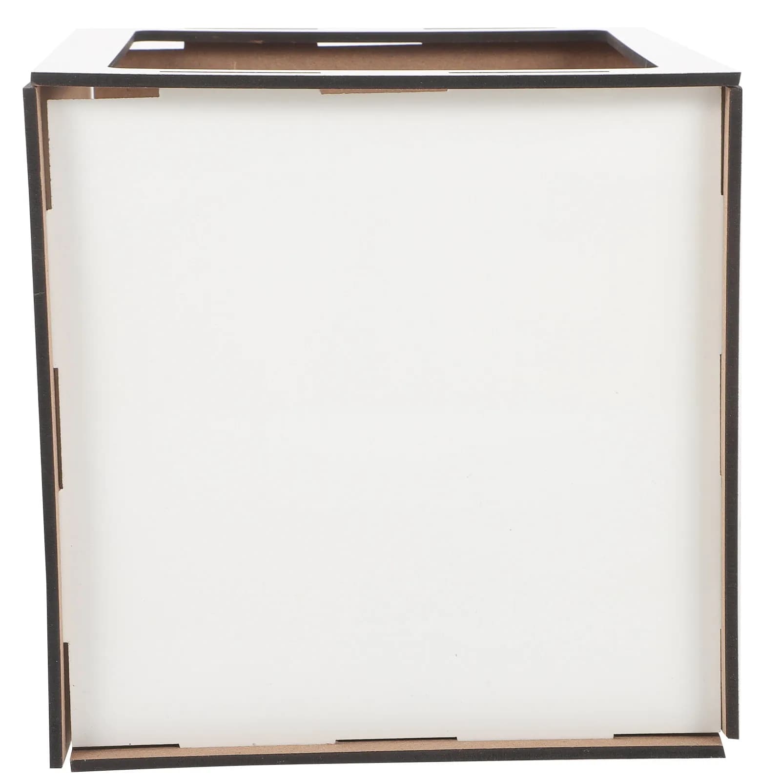 Thermal Transfer Tissue Box Heat Sublimation Paper Towel Container Density Board Material Smooth Surface Easy Open Desktop