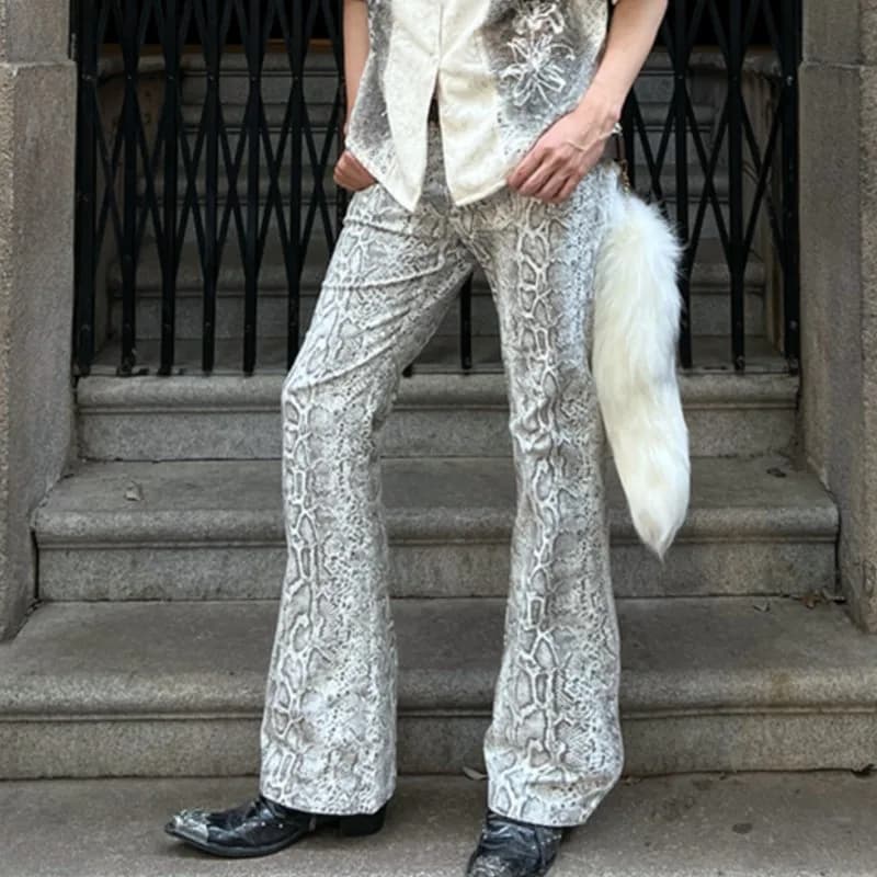 Jeans stile designer di nicchia