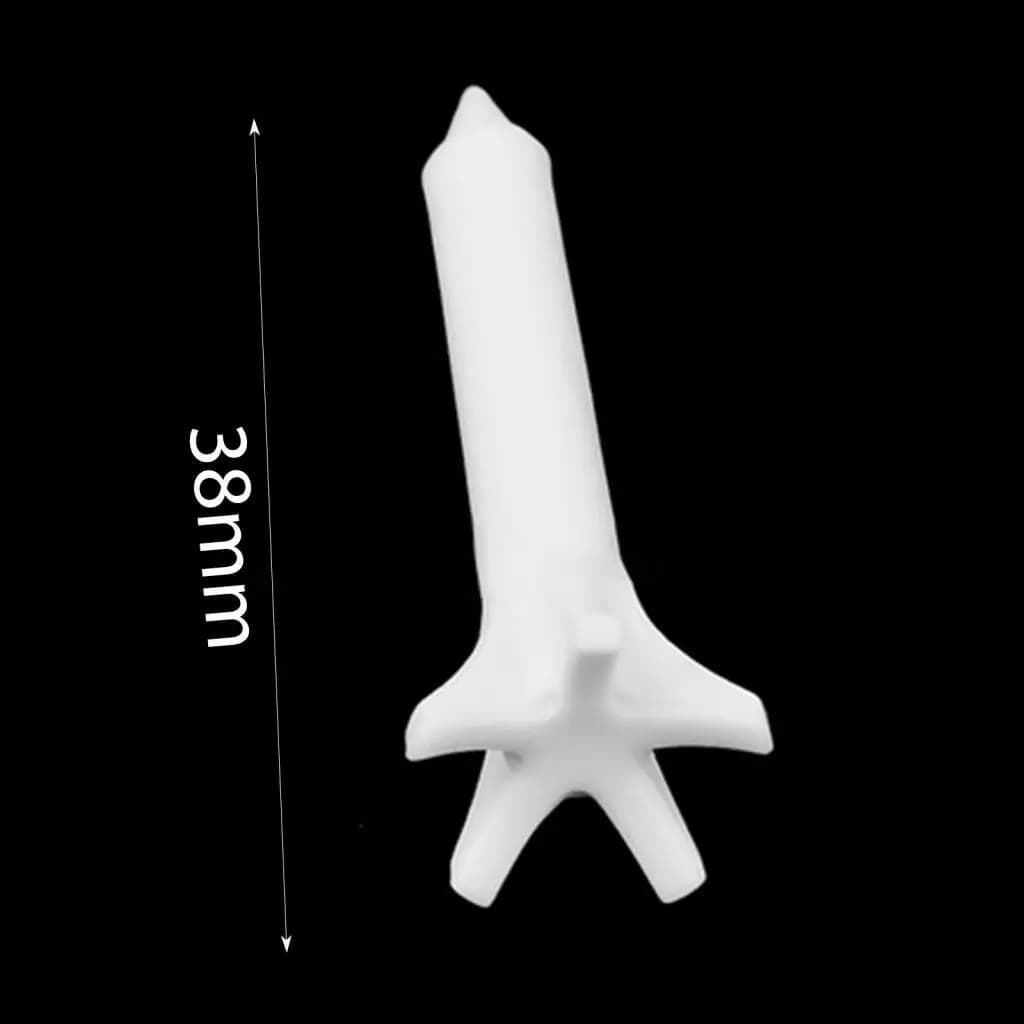 Durable Plastic Claw Tees for Golf Ball Stand 100pcs Set Golf Tee Height Regulation for Range Play