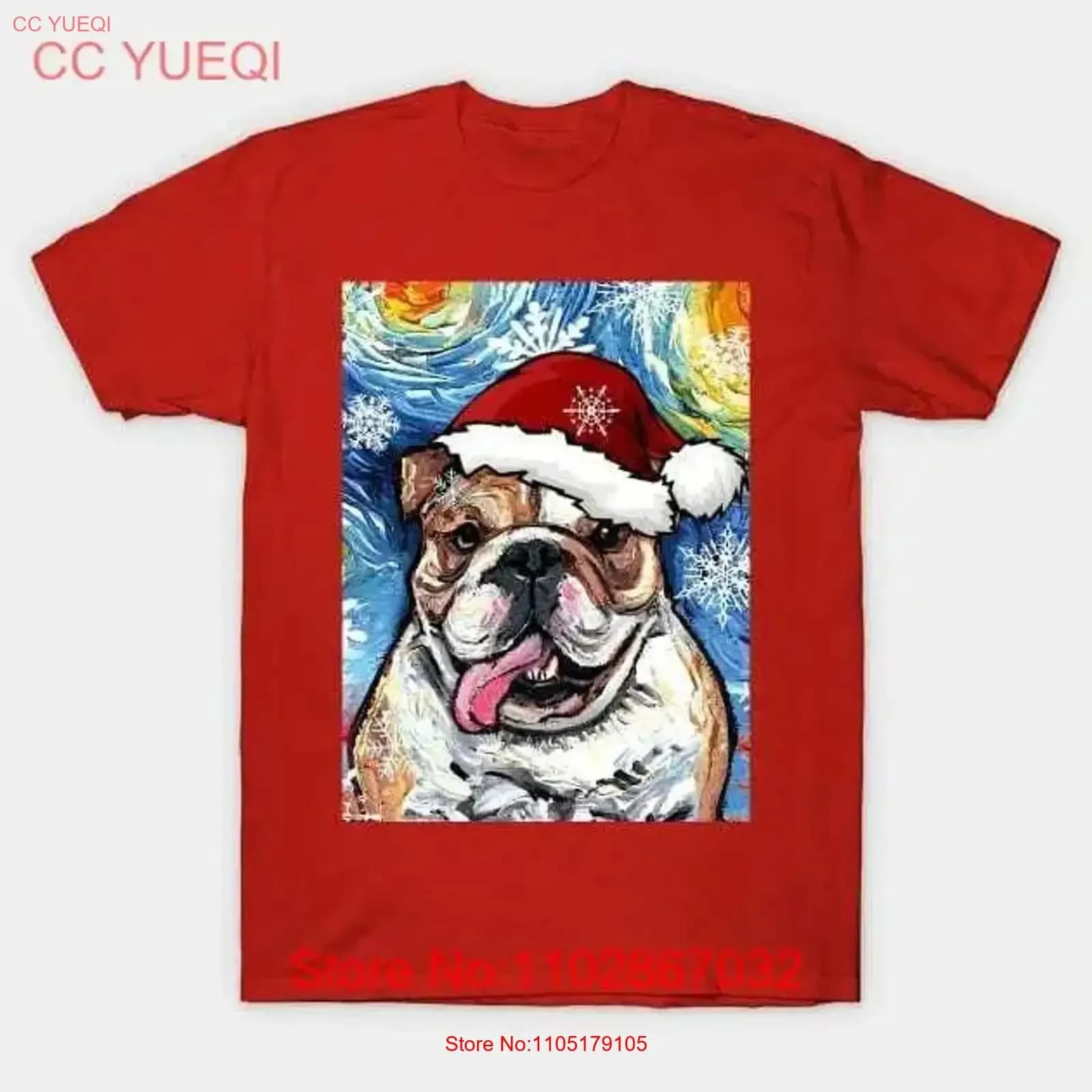 Bulldog Babbo Natale Made in Australia T Shirt S 5XL vintage lavato unisex allungato homme leggermente abiti firmati moda