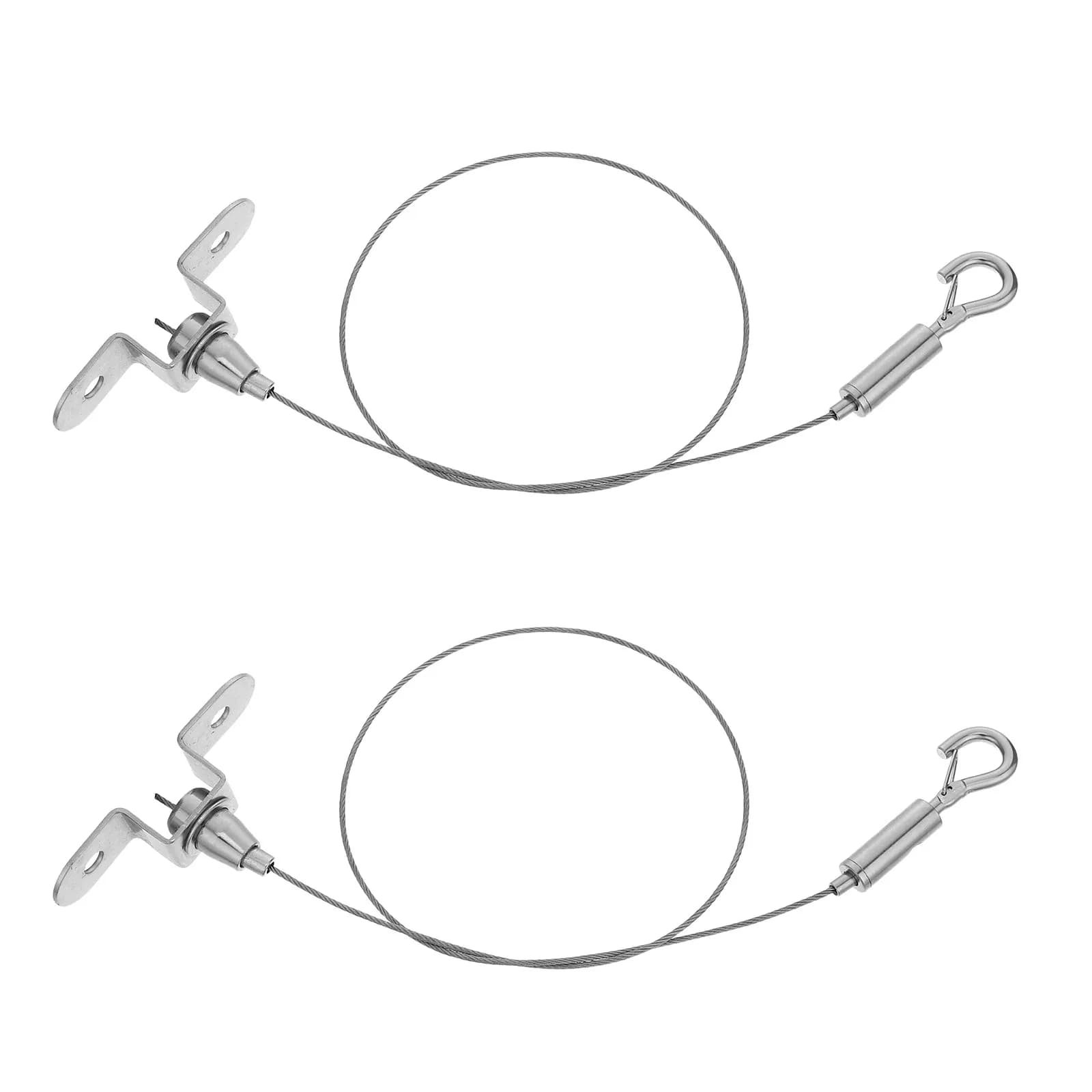 Kit di 2 Pezzi per Appendere al Soffitto, Filo Regolabile in Acciaio Inossidabile Resistente per Cornici, Insegne Pubblicitarie e Cartelli