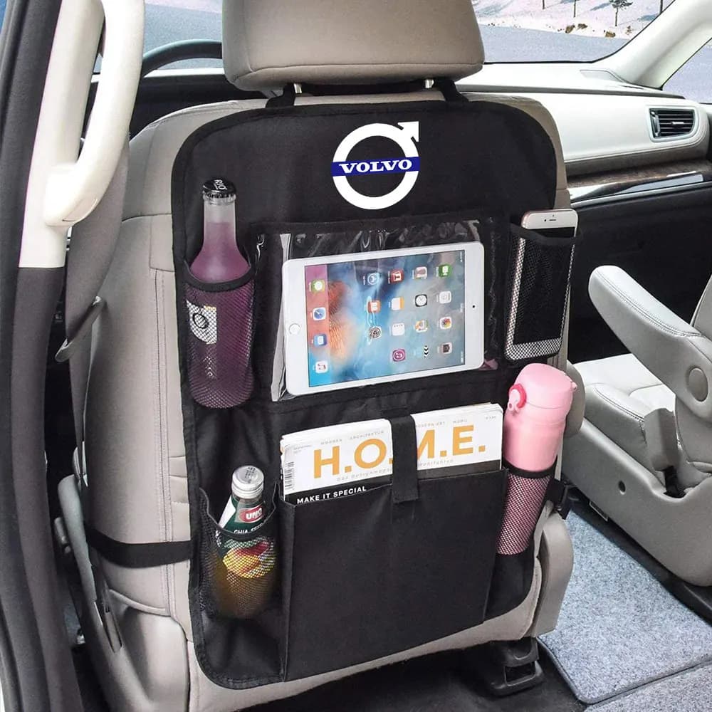 Seggiolino auto Schienale Organizer Borsa di Immagazzinaggio Multi Tasca Appesa Pouch Accessori Per Volvo XC90 XC60 C30 T6 S60 C70 V40 XC70 V70 V60
