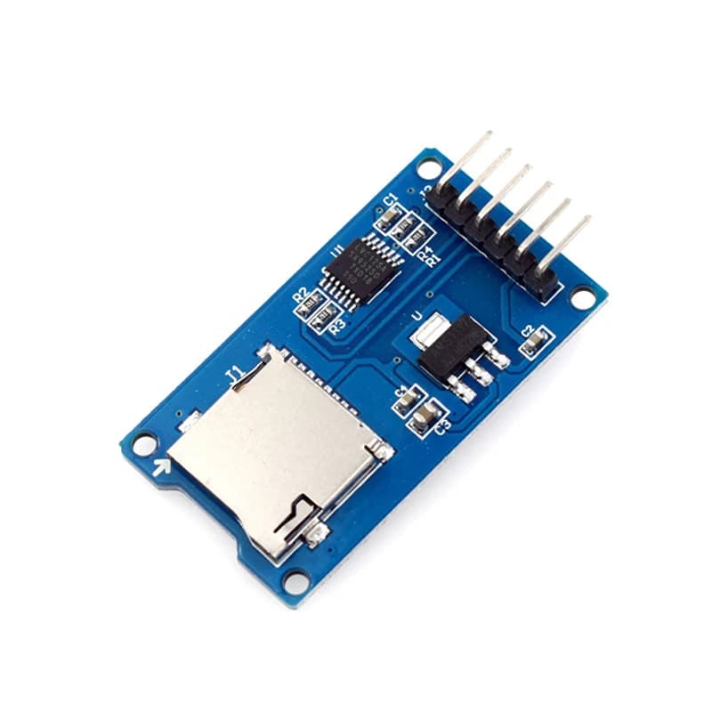 Modulo scheda Micro SD lettore/scrittore di schede TF interfaccia SPI con Chip di conversione di livello per Kit fai da te Arduino