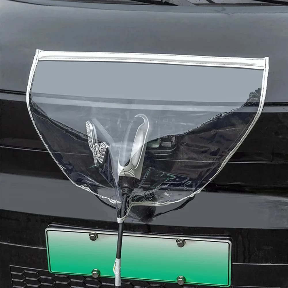 Waterproof EV Refill Door Cover, universal fit for all Tesla/Nissan/Ford EV and PHEV, rain protection and ice