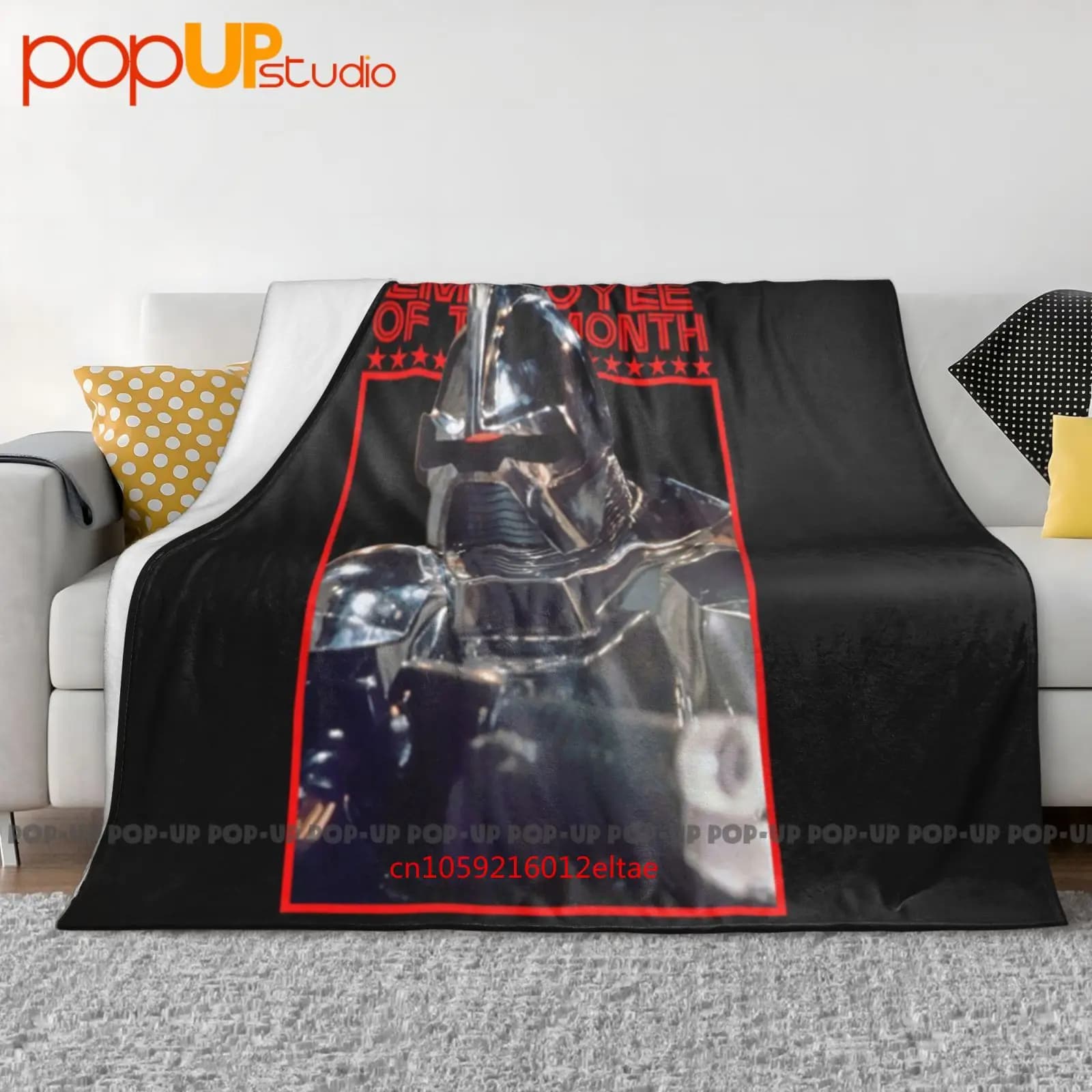 Battlestar Galactica Parodia Cylon Dipendente Mese Coperta ultra morbida Trapunta Copridivano invernale Copriletto