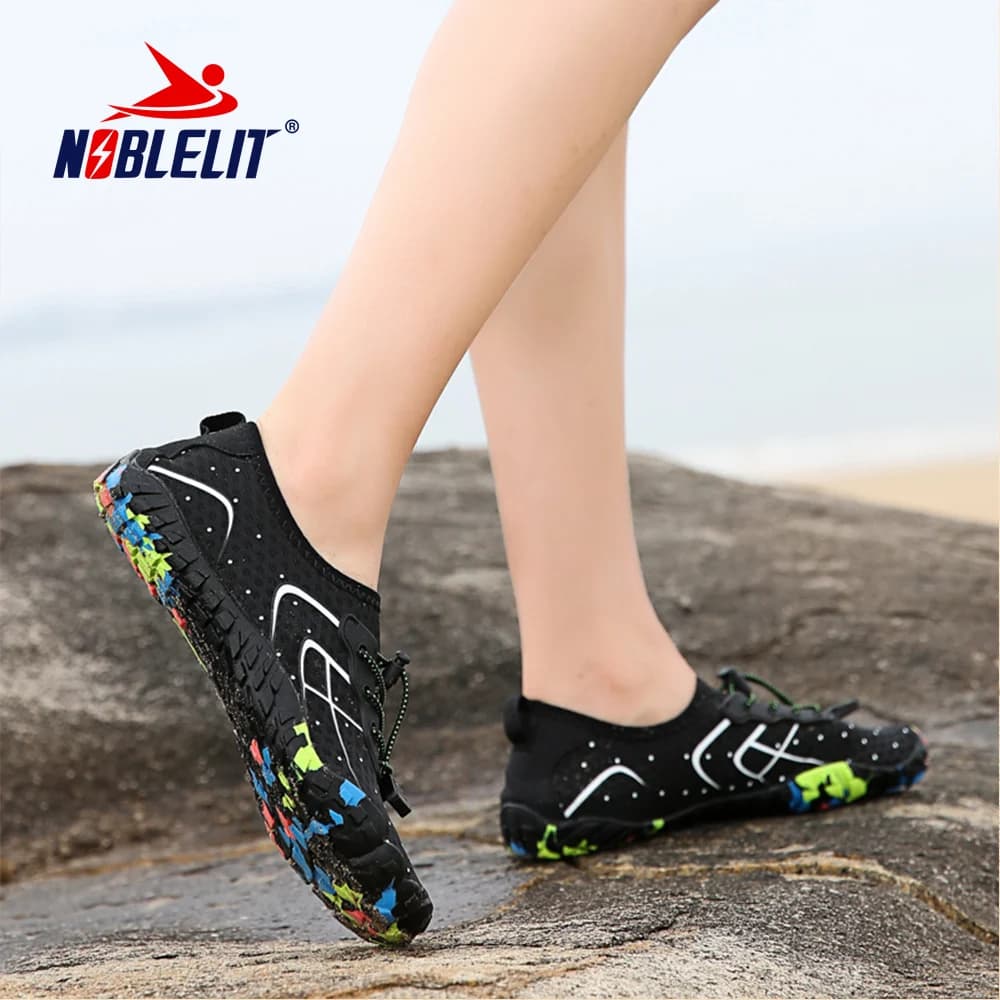 Shoes with five fingers Swimming Dives Outdoor beach shoes Mountain shoes for pair Fitness Leather that touches Snorkeling Non-slip trampoline shoes
