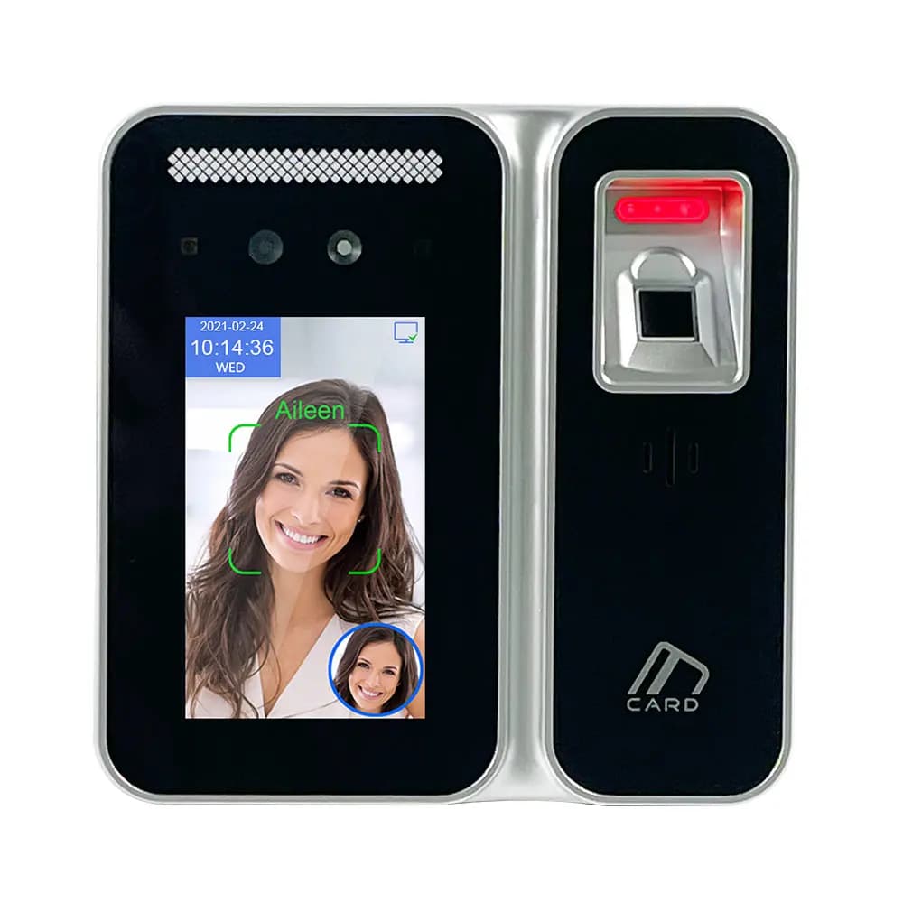 API SDK WiFi TCP/IP AI Face Time Presence Machine Biometria RFID NFC Card Sistema di controllo accessi con impronte digitali
