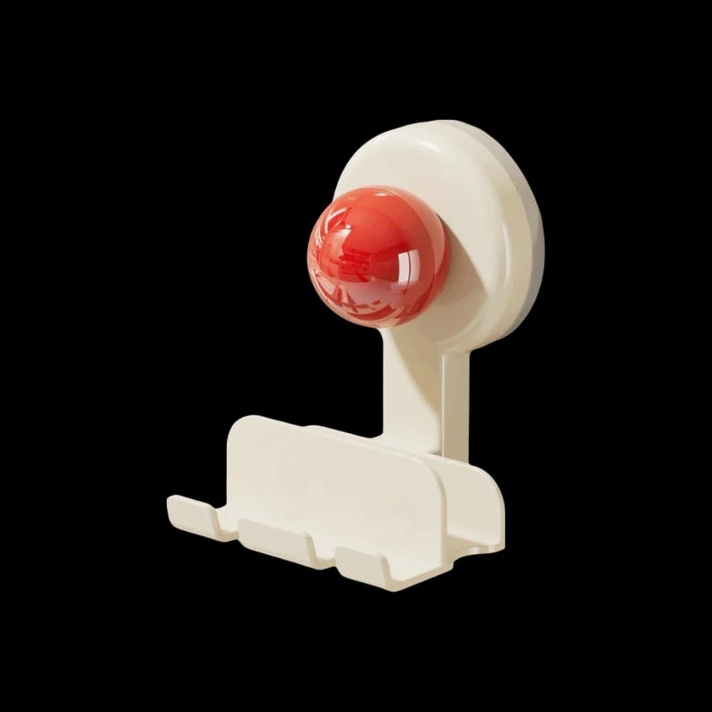 No Drill Suction Cup Plug Hook Space Saving Wall Hanging Wall Mount Socket Holder Multi-Purpose Suction Cup Mount