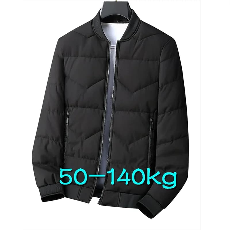 Giacca invernale Giacche da uomo Imbottitura Giacche imbottite invernali da uomo Taglia grande da uomo Giacche imbottite leggere piumino da uomo Cappotto imbottito