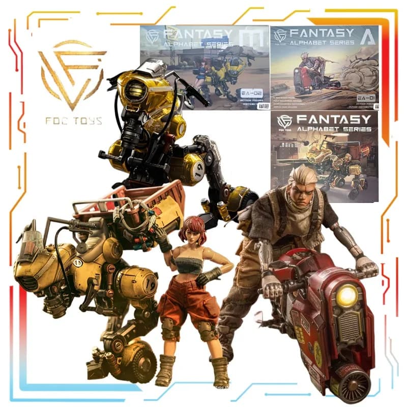 Fogtoys Originale 1/12 Mobile Figurine Serie Fantasia Anime Action Figure Modello di Montaggio Giocattoli Modello Da Collezione Regali per I Ragazzi