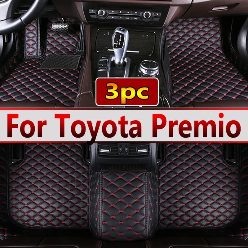 Tappetini auto per Toyota Premio Allion T260 2007 ~ 2020 Tappeto impermeabile Tappetino in pelle di lusso Accessori auto Tappeti auto Set completo 0