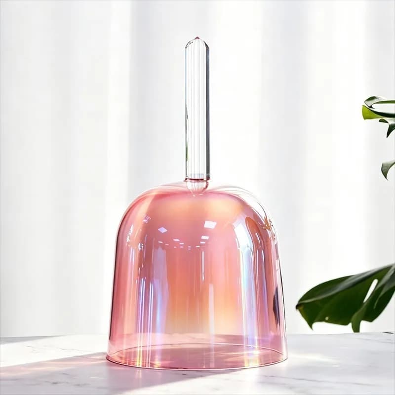 Crystal Singing Bowl Handheld Meditation Sound Bowls Yoga Sound Healing 432Hz Quartz Bowls Percussion Instruments with Stick
