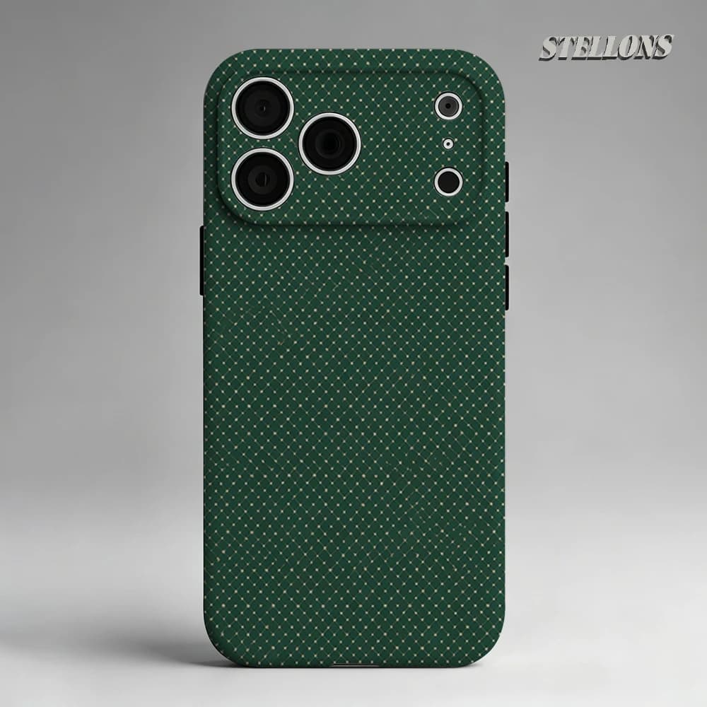 Custodia per telefono Green Diamond Star magnetica per iPhone 17 16 15 14 13 Pro Max Plus, custodia robusta a strato singolo/doppio