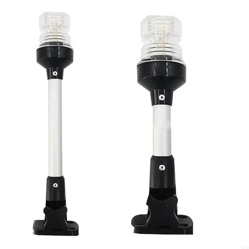 Luce per ancore marine a LED regolabile con oscillazione 180 gradi 9/12 pollici per illuminazione notturna a tutto