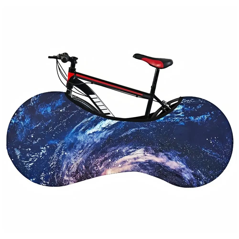 Copertura protettiva per bicicletta MTB Ciclismo su strada Equipaggiamento protettivo Ruote antipolvere per interni Copertura per telaio Borsa per ruota antigraffio