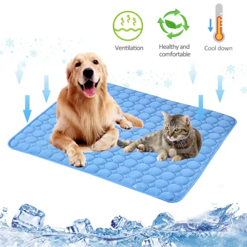 Dog Cooling Mat Summer Pet Cold Bed Extra Large For Small Big Dogs Pet Accessories Cat Durable Blanket Sofa Cat Ice Pad Mat
