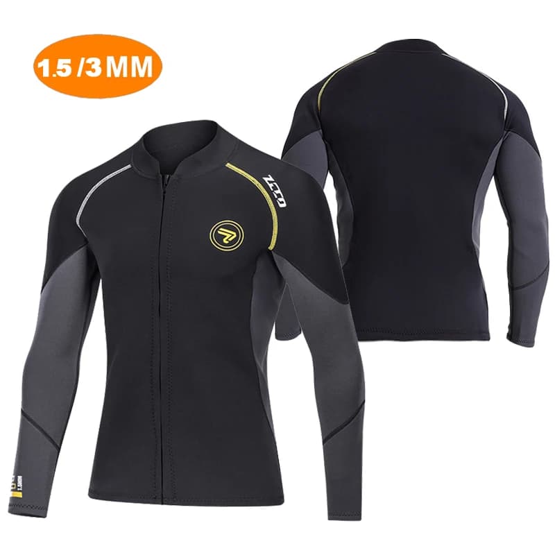 Men's Premium Neoprene Mute 1.5 mm/3 mm Mute Surf Mute Top Costumes Diving Mute Snorkeling