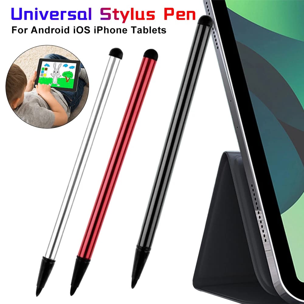 1-3PCS Penna Touch A Doppio Uso Per Touch Screen Resistivo e Capacitivo Matita Per Lenovo Android Tablet Telefono Per iPad Penne Universali