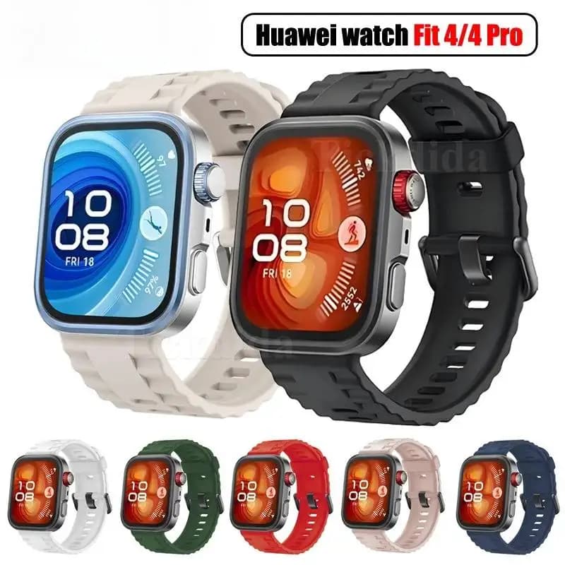 Cinturino in silicone per Huawei Watch Fit 4 Pro Bracciale per orologio Correa Cinturino sportivo di ricambio per Huawei Watch Fit 4 3 Band